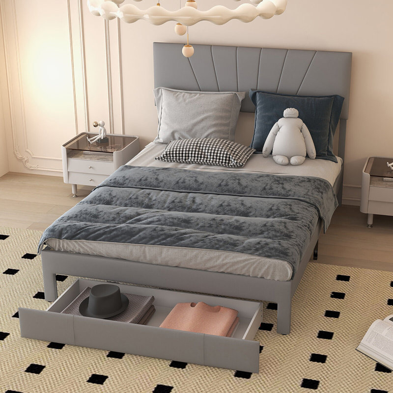 Lametrice Upholstered Platform Storage Bed, Queen