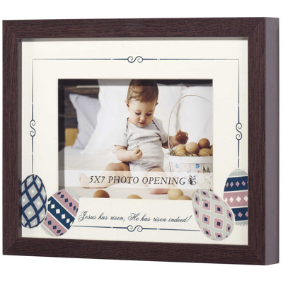 Camiya Brown Picture Frame with Mat