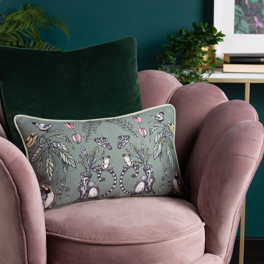 Rectangular Lumbar Cushion with Filling