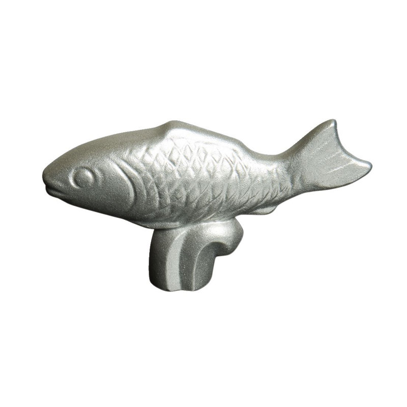 Animal Stainless Steel Fish Knob