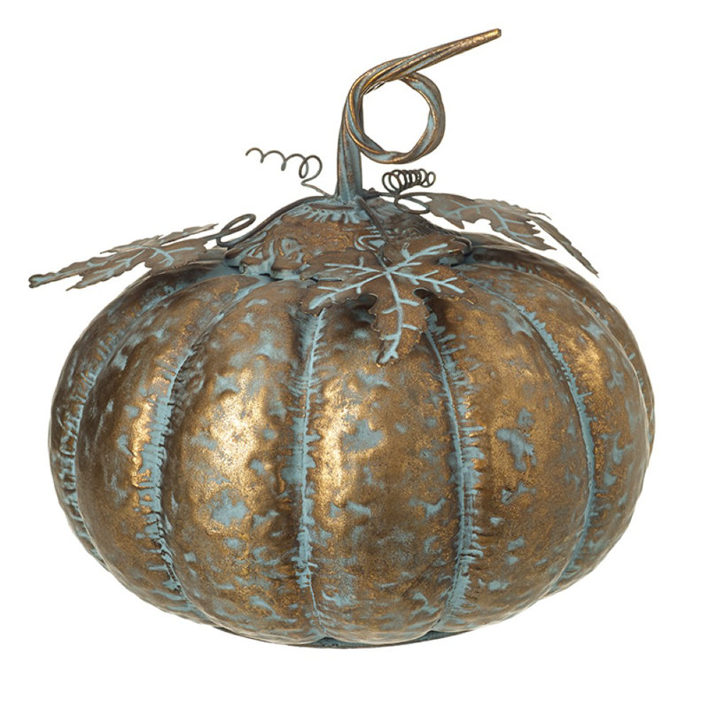 Metal Pumpkin Decoration