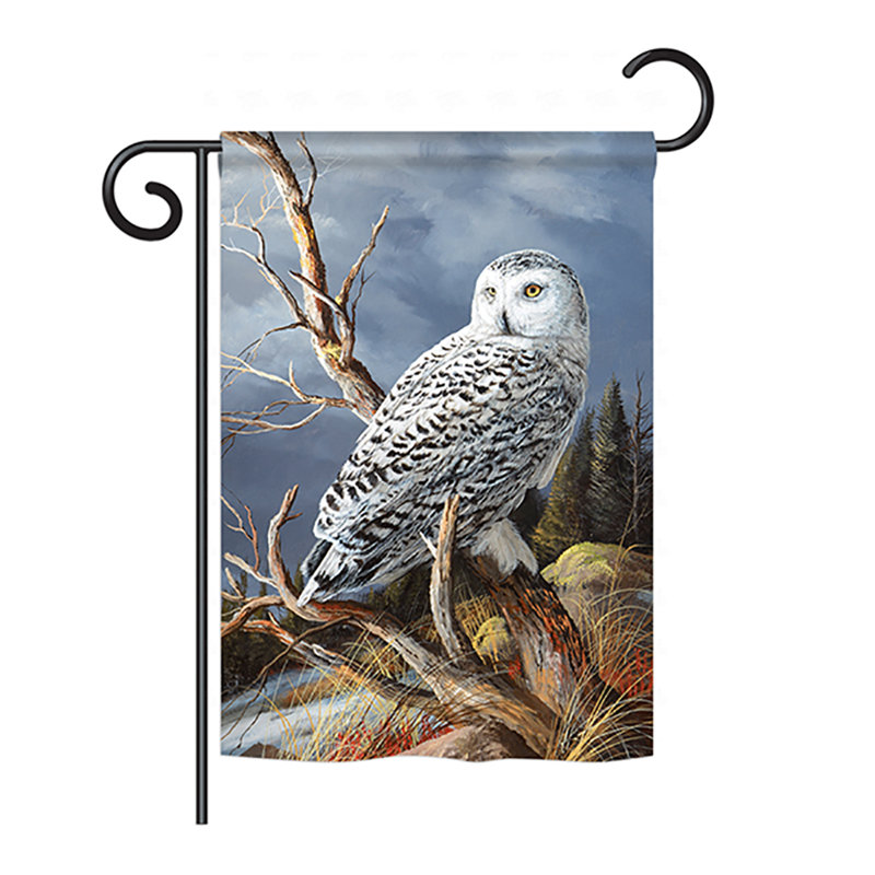 Drapeau de jardin en polyester 1,54 x 1,08 pi Beeney