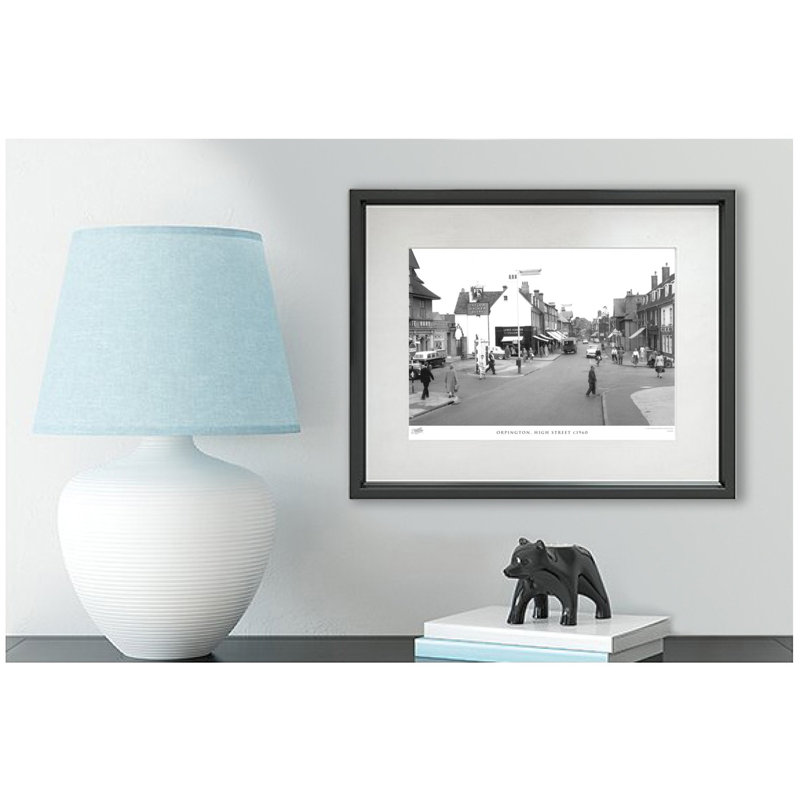 Orpington, High Street C1960 by Francis Frith - Single Picture Frame Print, 45cm H x 60cm W x 2.3cm D