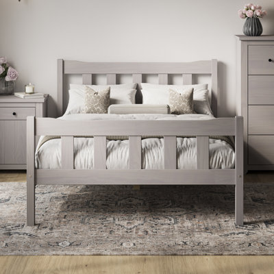 Throop Solid Wood Bed