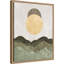 «Rolling Hills and Textured Gray Sky» par Kincade, reproduction d'art sur toile encadrée-1266788703