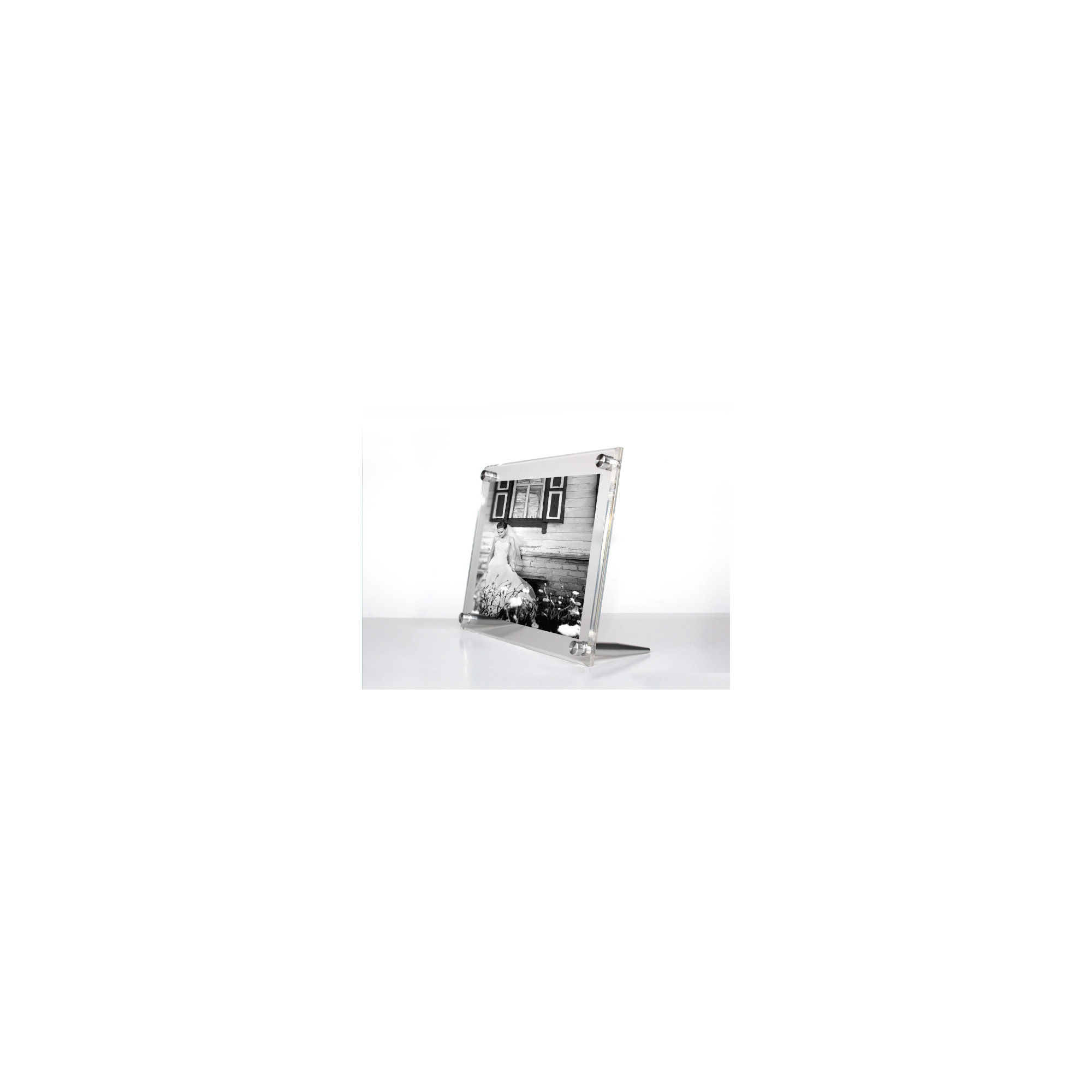 Cateno Picture Frame, 8" x 10", Graphite