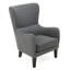 Fauteuil rembourré à oreilles