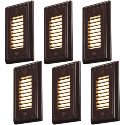 Integrated LED Metal Step Light Pack