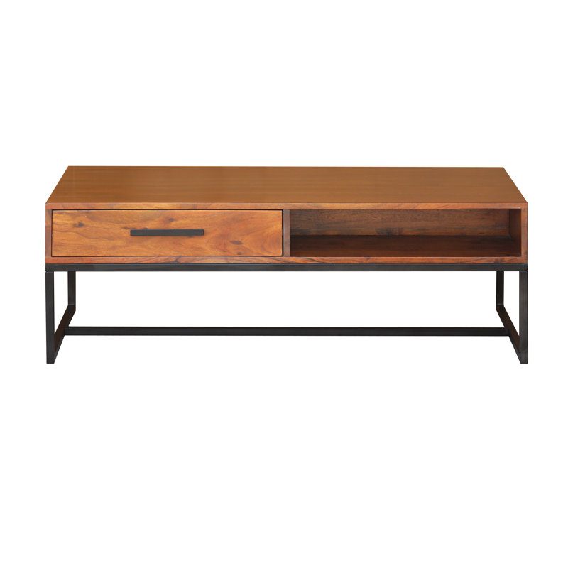 Willoughby Sled Coffee Table, Walnut