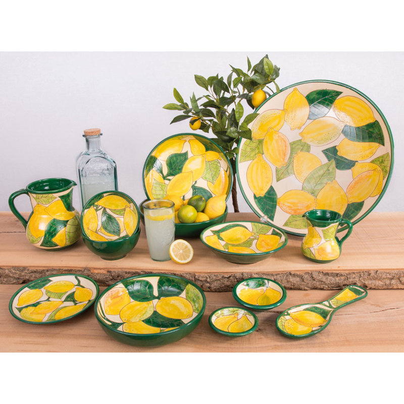 August Grove Lillet Ceramic Platter