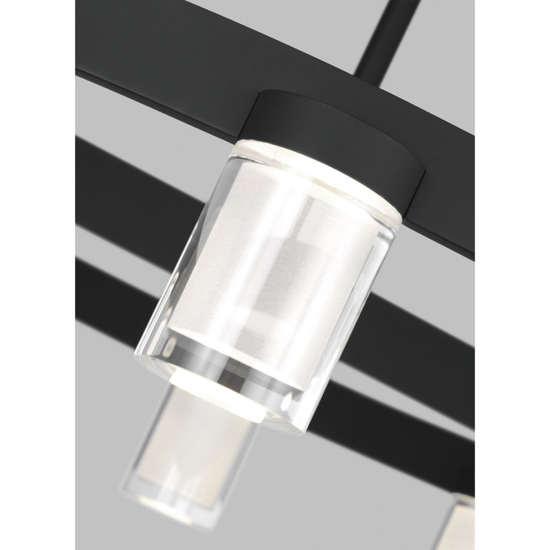 Esfera 12 - Light LED Chandelier, Nightshade Black