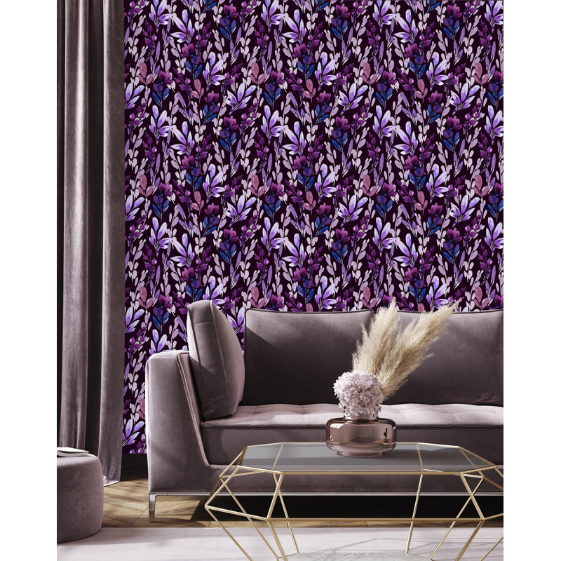 Floral Tile, 2.08' W x 10.42' L