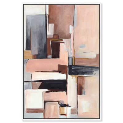 Stages of Life I Canvas Abstract Expressionism by Art Remedy