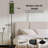  68.5" Standing Floor Lamp Vintage Botanical Ferns Floral Patterns Green Dimmable Metal Pole Lamp with Linen Lampshade LED Bulb Included