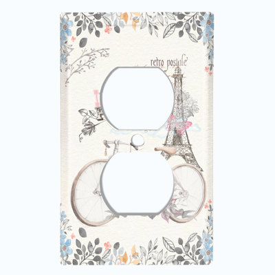 1 - Gang Duplex Outlet Standard Wall Plate