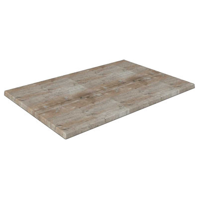 Plateau de table WERZALIT, 48 x 32, gris FINDUS _x000D_