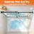 44"-48" W x 76" H Double Sliding Frameless Shower Door with 5/16" (8mm) Crystal Clear Tempered Glass-120927357-129242178