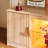 Labelle 57" W LED Lighted TV Stand with Fluted Doors -521292477