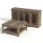 Weddel Basilico 2 Piece Modern Sideboard And Coffee Table Set-904375066-904375057