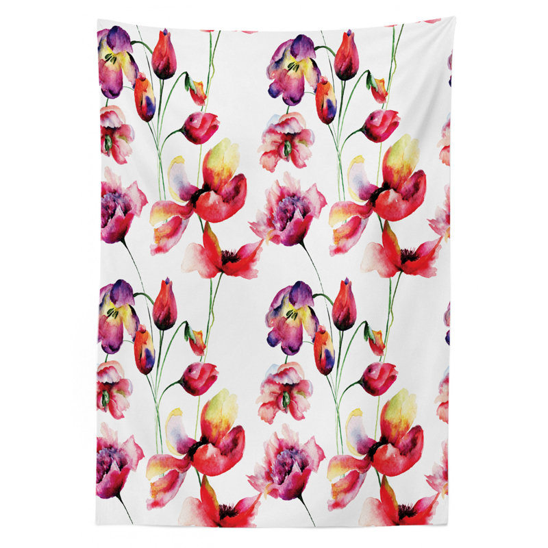 Tulip Tablecloth, 84" L x 60" W