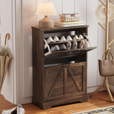 Armoire de rangement pour chaussures Farmhouse