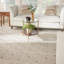 Tapis d'intérieur moderne Ebern Designs Garp Beige-211007242