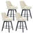 Swivel Upholstered Counter Stool And Bar Stools With Full Back And Solid Wood Frame-1859290923-1860063443