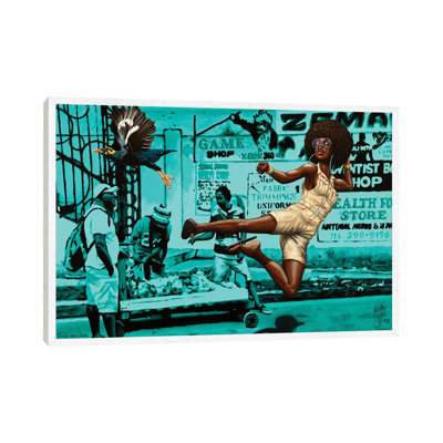 Black Belt Jones by Christian Beijer - Print on Canvas