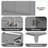 Multi-functional Bathroom Cabinet with Sink Combo-575508294