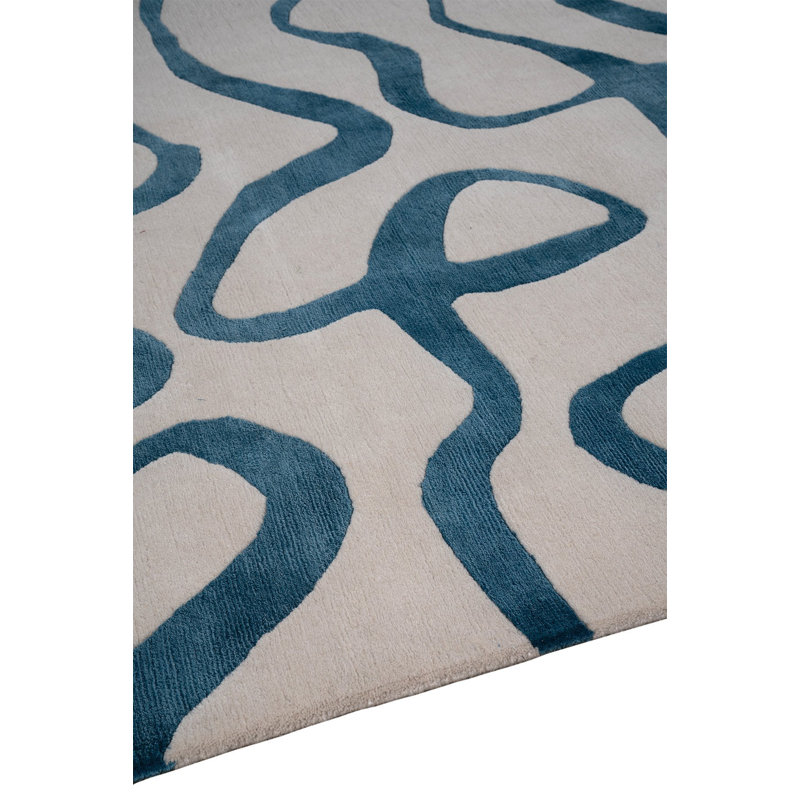 Ken Fulk Sonic Wave Area Rug, Rectangle 6' x 9'