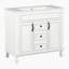 Meuble-lavabo moderne 36 po avec lavabo supérieur-269846823