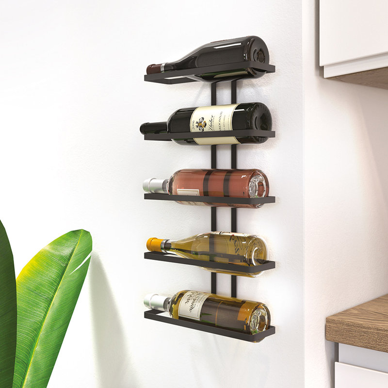 Wine-Wall LAVA Wine Rack for 5 Bottles