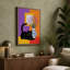 Cat Among Colours Mid-Century 1 Piece Wrapped Canvas Wall Art-225592760-225592762