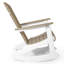 Chaise berçante Benno Adirondack, blanc-130678448