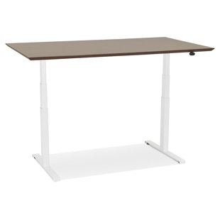 Sidebu 180cm W Height Adjustable Rectangular Standing Desk