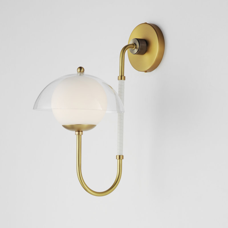 Chapeau 1 - Light LED Armed Sconce