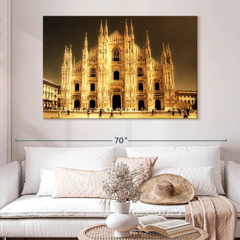 Ravi Gothic Milan Cathedral, 34" H x 51" W