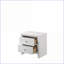 Table de chevet 2 tiroirs Modern