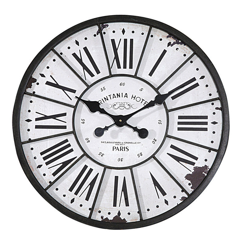 Metal Wall Clock