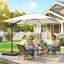 244cm Cantilever Parasol-2035172601