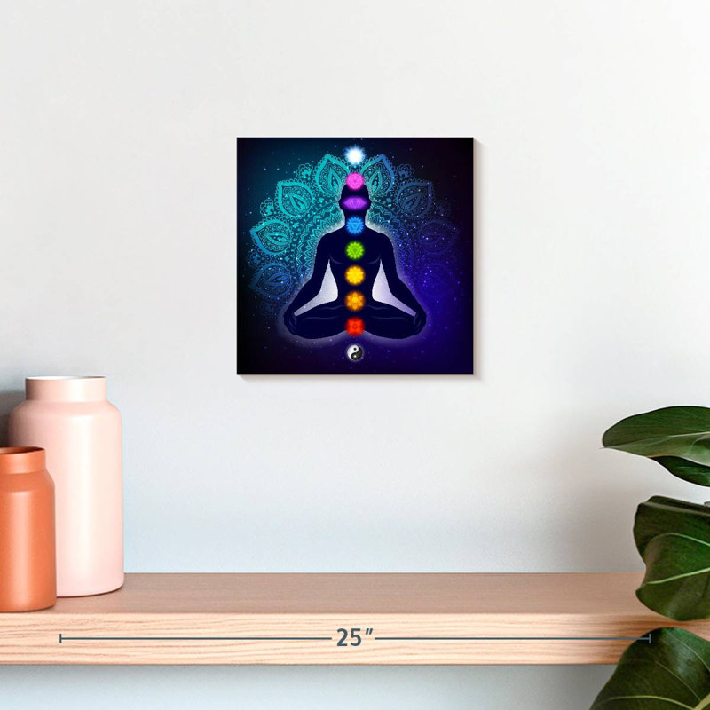 Kerrick Lotus Pose Meditation, 10" H x 10" W