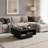 Caomhan Pedestal Coffee Table with Storage-401465794