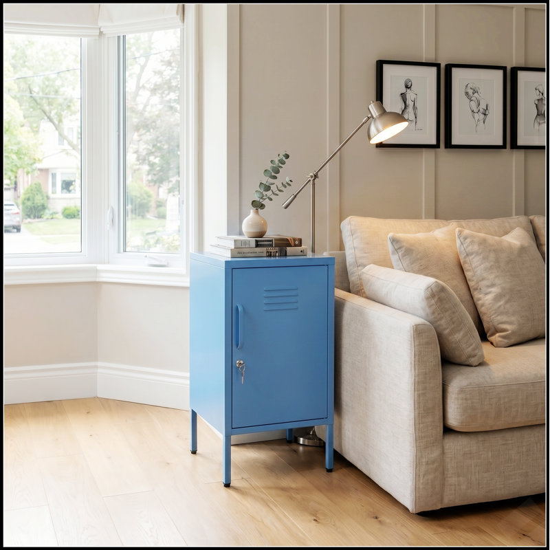 Armoire de rangement en métal durable et multifonctionnelle avec une construction en acier robuste et une capacité de charge élevée, idéale pour organiser et ranger les articles essentiels.