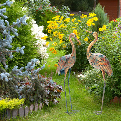 Meleri Animals Metal Garden Statue