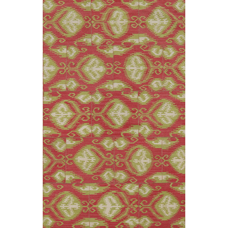 Tapis kilim à tissage plat 5 x 8 po