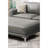 Miheli Faux Leather Ottoman-1087449849