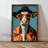 Elegant Decorative Framed MDF Painting, 13.8 x 18.5 x 0.1 inches | 100% MDF with 3 mm Thickness, 100% Pine Wood Frame | UV Printed Artwork for Stylish Home Decor, Perfect for Living Room or Office