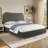 Lovensky Upholstered Wool Platform Bed-704515191-704515187