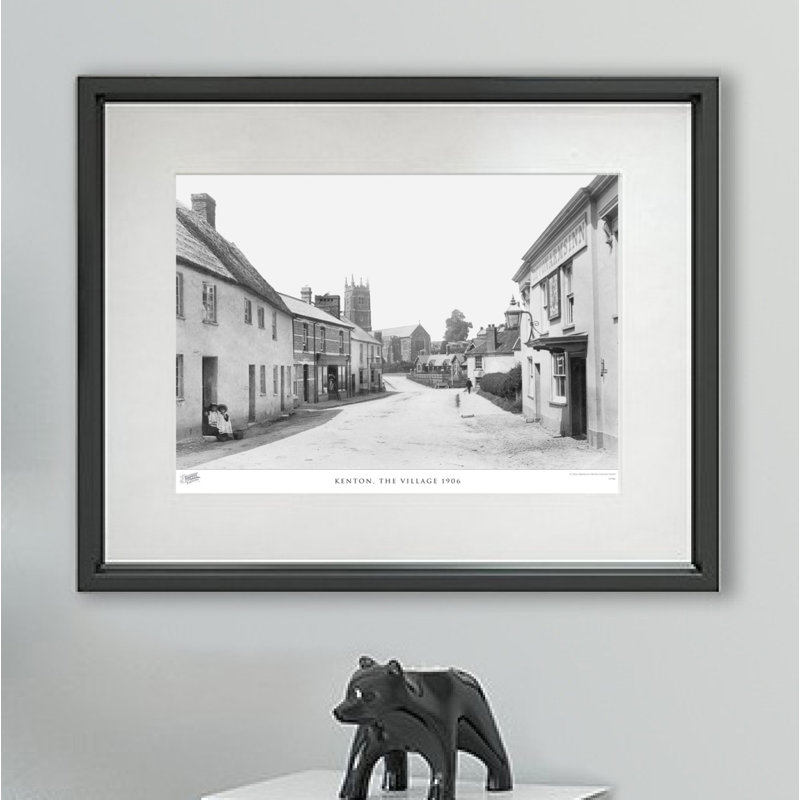 Kenton, The Village 1906 - Single Picture Frame Print, 40cm H x 50cm W x 2.3cm D