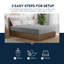 Matelas en mousse viscoélastique rafraîchissante Soothe-53134442-124266157